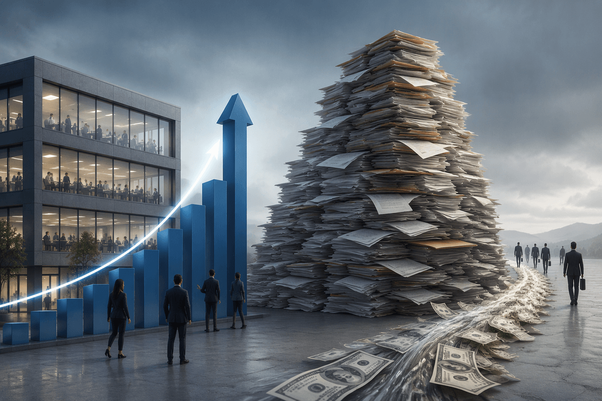 The First Mismatch: Receivables Outpace Revenue